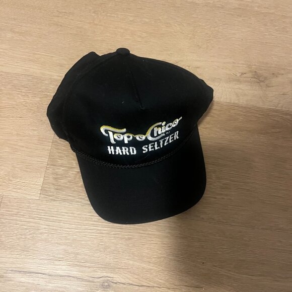 Topo Chico Black Hard Seltzer Snapback Hat - Picture 1 of 3